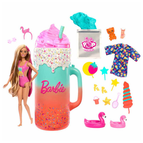 Barbie Pop Reveal Süprizli Bardak Oyun Seti Mtl-Hrk57