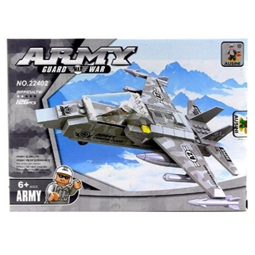 Ausini Askeri Uçak Set 126 Parça BIG22402