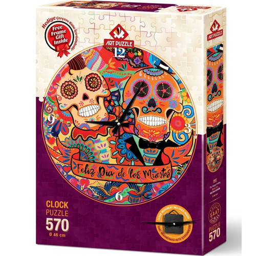Puzzle 570 Parça Mutlu Son Saat 5007