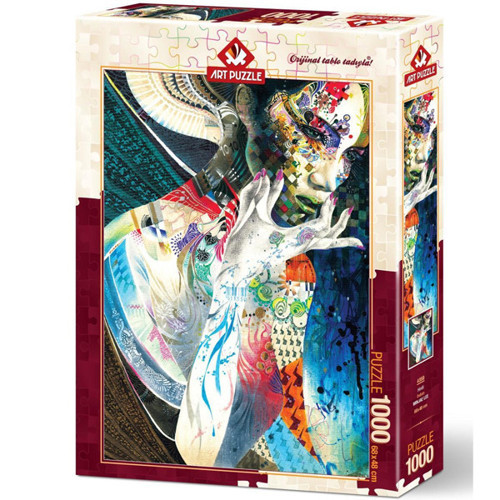 Puzzle 1000 Parça Hintli 4358