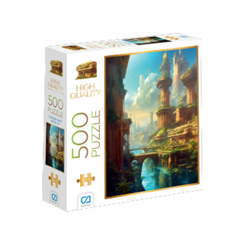 Puzzle 500 Parça Uzaktaki Şehir Ca500-7521