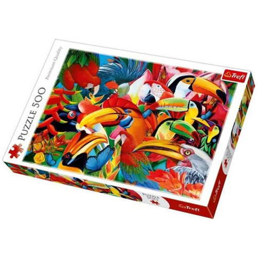 Puzzle 500 Parça Colourful Bırds 37328