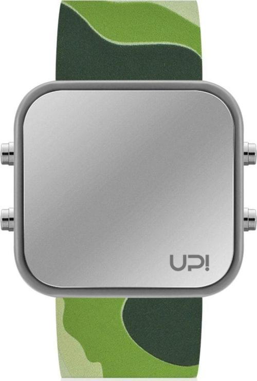 Watch Led Grey&Amp;Green Camouflage