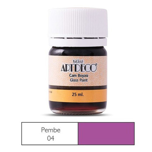 Cam Boyası 25 Ml Öğrenci Tipi 04 Pembe