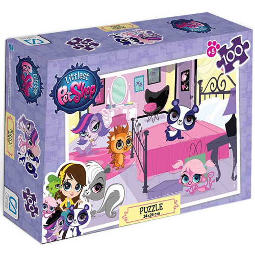 Puzzle 100 Parça Littlest Petshop 5011