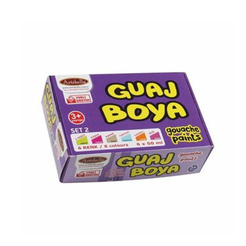 Guaj Boya 6 Lı 50 CC Set-02