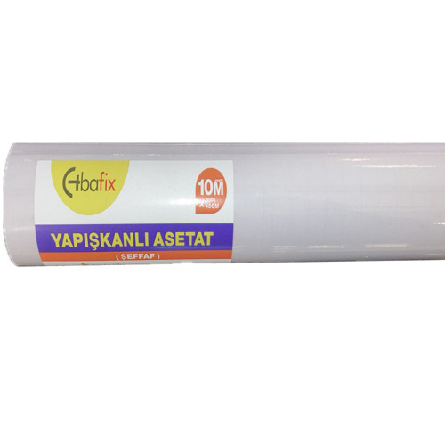 Yapışkanlı Rulo 45x10 Mt Şeffaf BFX-YFR4510Ş
