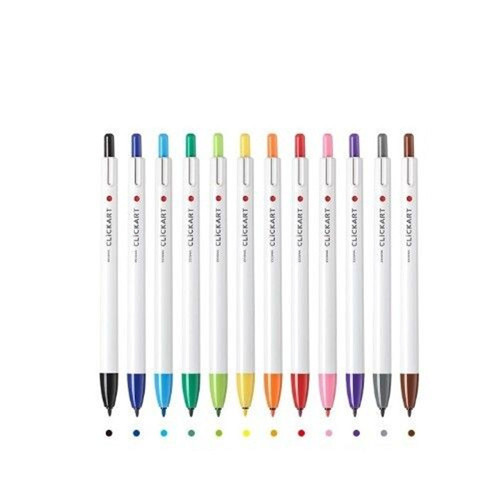 Clickart Market Pen St 12 Lı Set