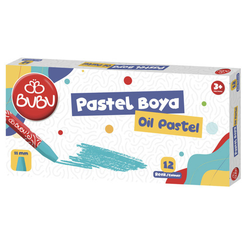 Pastel Boya 12 Renk BUBU-PAS001