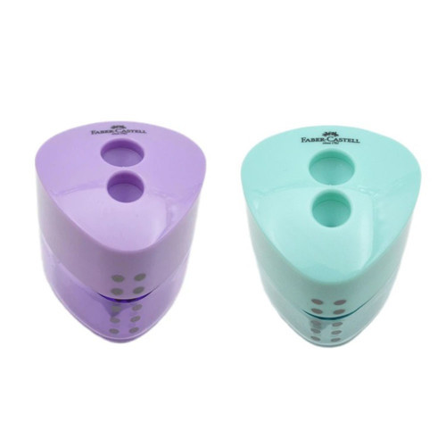 Faber Kalemtıraş Grip Auto Çift Hazneli Pastel 5140 183107