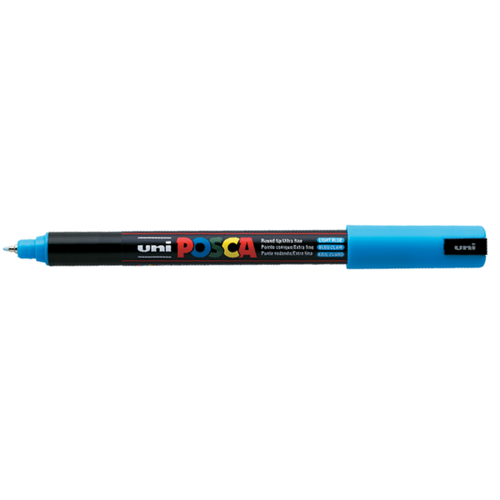 Markör Boyama Posca Su Bazlı Poster 0.7 MM Açık Mavi PC-1MR