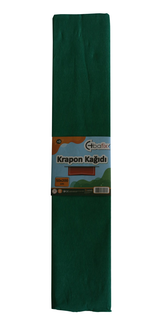 Krepon Kağıdı 10 LU 50x200 CM Koyu Yeşil
