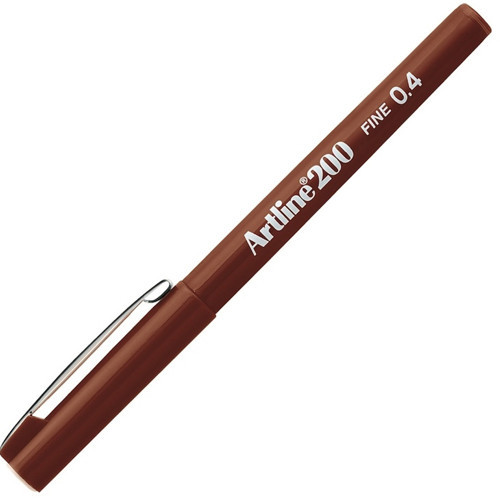 Fineliner 0.4 MM Kahverengi EK-200N