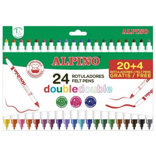 Keçeli Kalem Çift Yönlü 24 Lü AR-002058