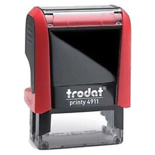 Standart Kaşe Otomatik 38x14 Kırmızı Kasa Kırmızı Keçe 4911