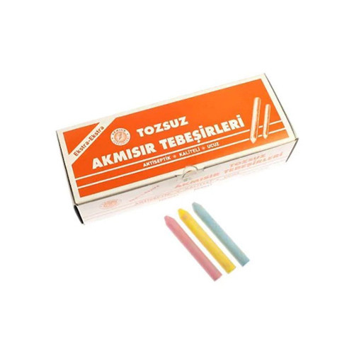 Tebeşir Tozsuz 100 LÜ Renkli