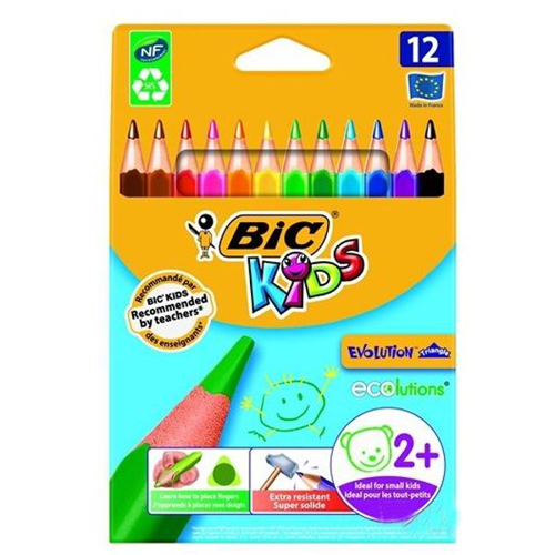 Kuru Boya Evolution Üçgen Jumbo Metal Tüp 12+1 958192