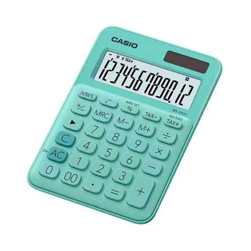 Hesap Makinesi 12 Hane Ms-20uc-gn Renkli Masaüstü