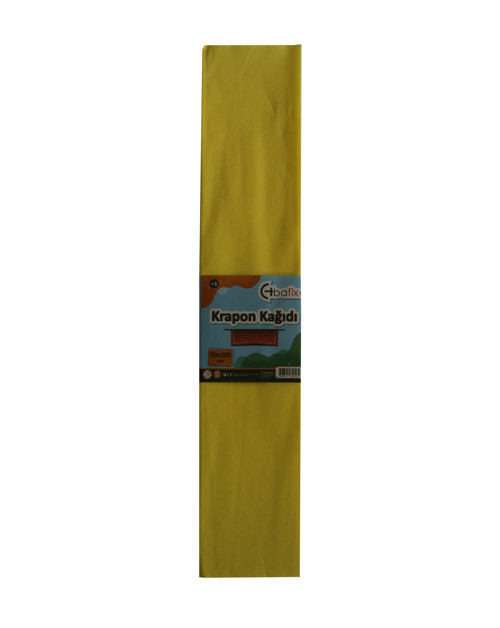 Krepon Kağıdı 10 LU 50x200 CM Sarı