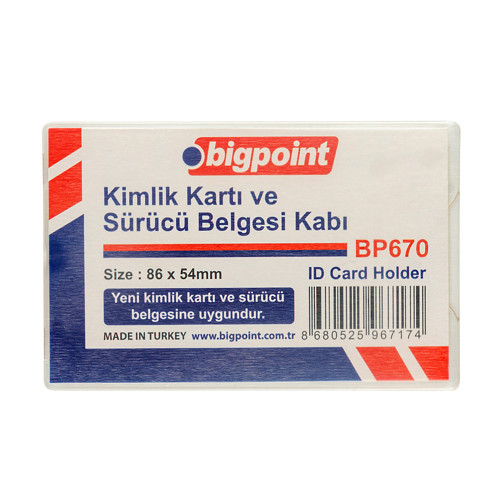 Kart Kabı Kimlik Sürücü Pp BP670