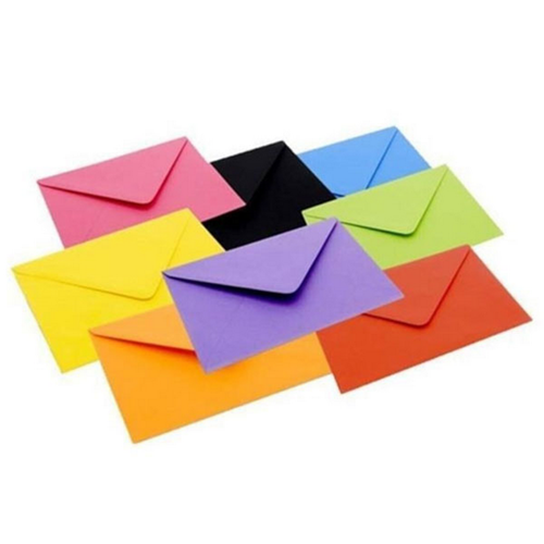 Davetiye Zarfı 5 Renk Karışık 130x180 80 GR AS-5204