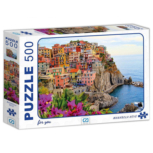 Puzzle 500 Parça Manarola Köyü 7505