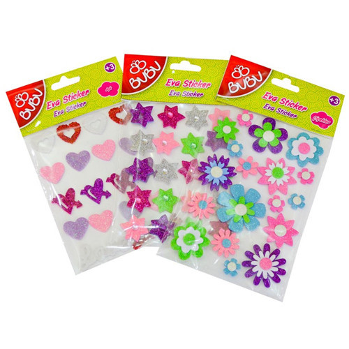 Sticker Eva Doğa Stand 24 Lü BUBU-STS021