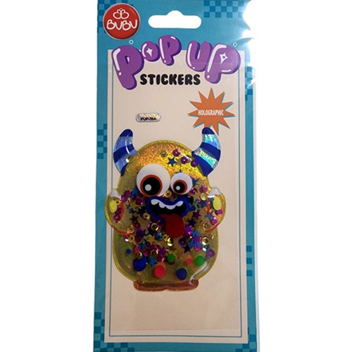 Stickers Pop Up Boynuzlu Minyon 20X9