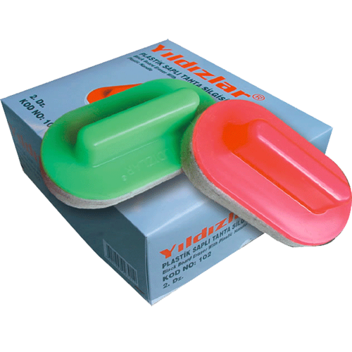Yazı Tahtası Silgisi Plastik Saplı 102