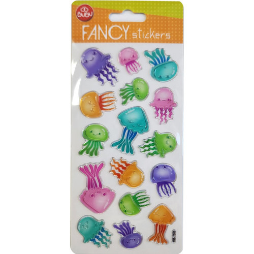 Damla Stickers Funcy Ahtapot 9x20 BUBU-PUS-7302