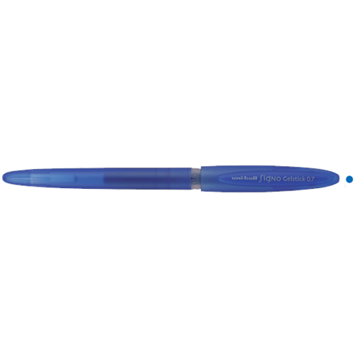Roller Kalem Signo Gelstick Jel Bilye Uç 0.7 MM Mavi UM-170