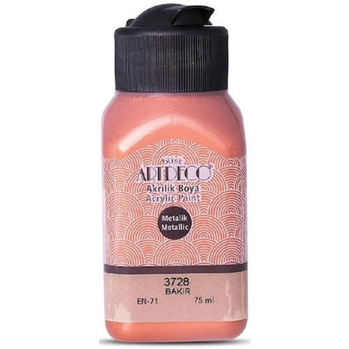 Akrilik Boya 75 ML Metalik Bakır 3728