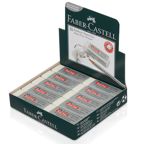 Faber Öğrenci Silgisi Dust Free 20 Lİ Beyaz 18 71 20