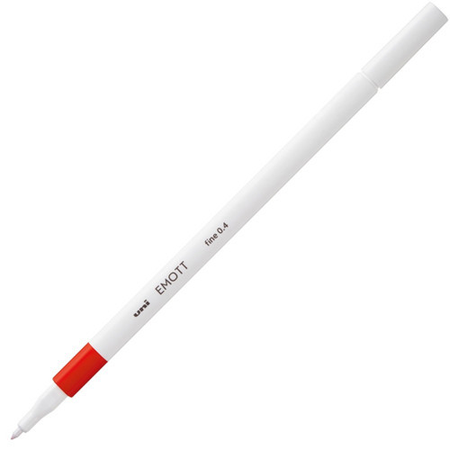 Akrilik Uçlu Kalem Emott 0.4 MM Fine Kırmızı