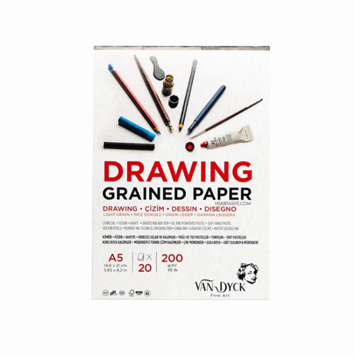 Drawing Çzm Blk A5 200 Gr 20 Yp Doku Üst Yp