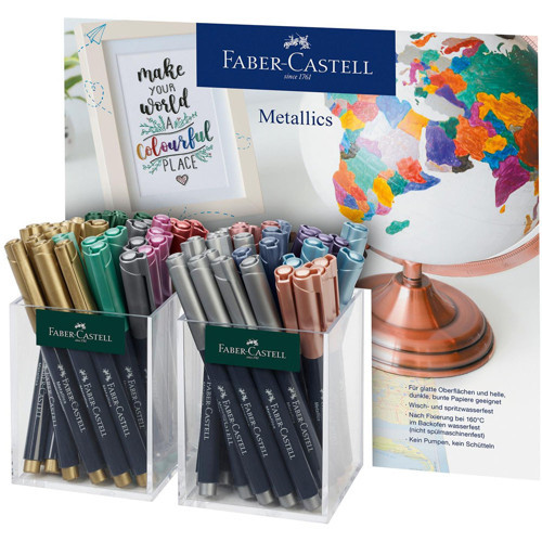 Faber Metalik Markör 60 Lı Stant