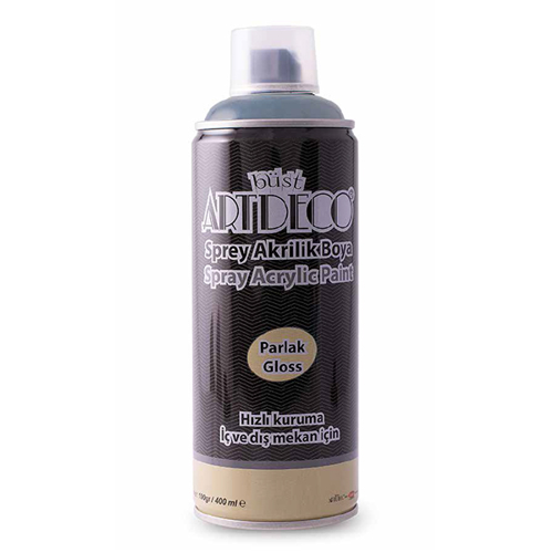 Akrilik Sprey Boya 400 ML Koyu Gri Y-400-760