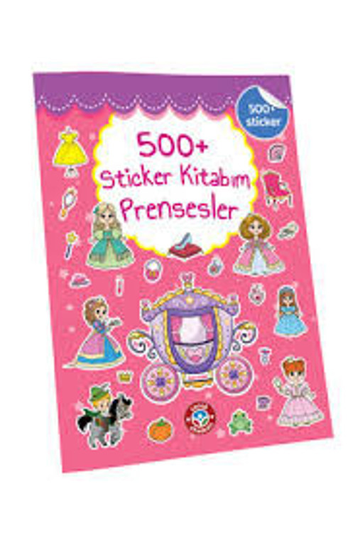 4E 101 Sticker Etknlik Kitabı Taşıtlar-Prenses-Hayvanlar-Tatil