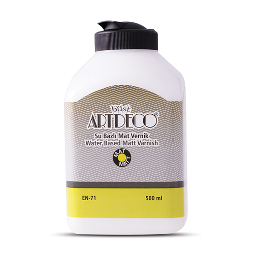 Vernik Su Bazlı Mat 500 ML 073L-02