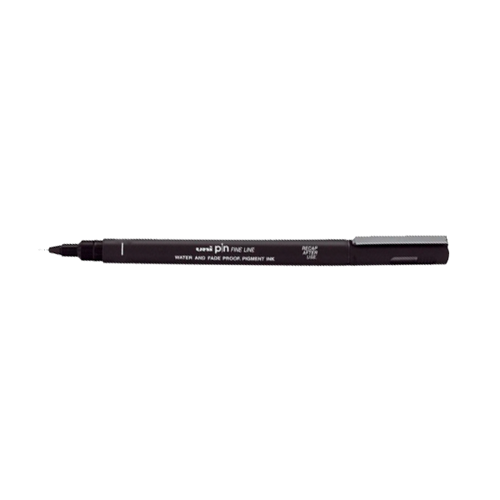 Çizim Kalemi Akrilik Uçlu Fine Line Pin 0.5 MM Siyah PIN 05-200(S)