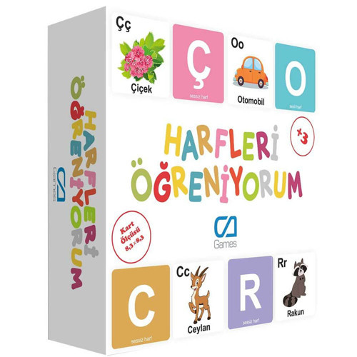 Puzzle Eğitici Harfleri Öğreniyorum 5042