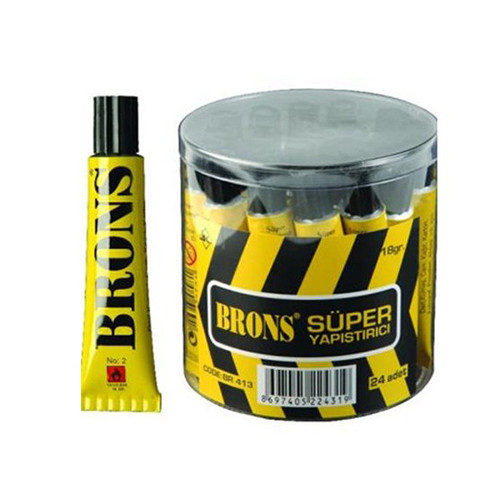 Sıvı Yapıştırıcı Solventsiz Süper NO:2 18 GR BR 413
