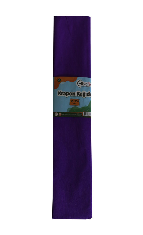 Krepon Kağıdı 10 LU 50x200 CM Mor