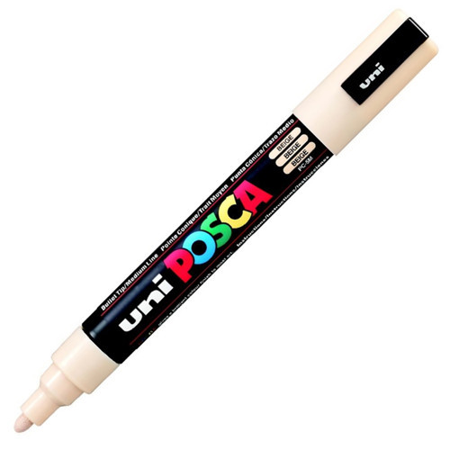 Posca 1.8-2.5 Su Bazlı Poster Markörü Bej PC-5M