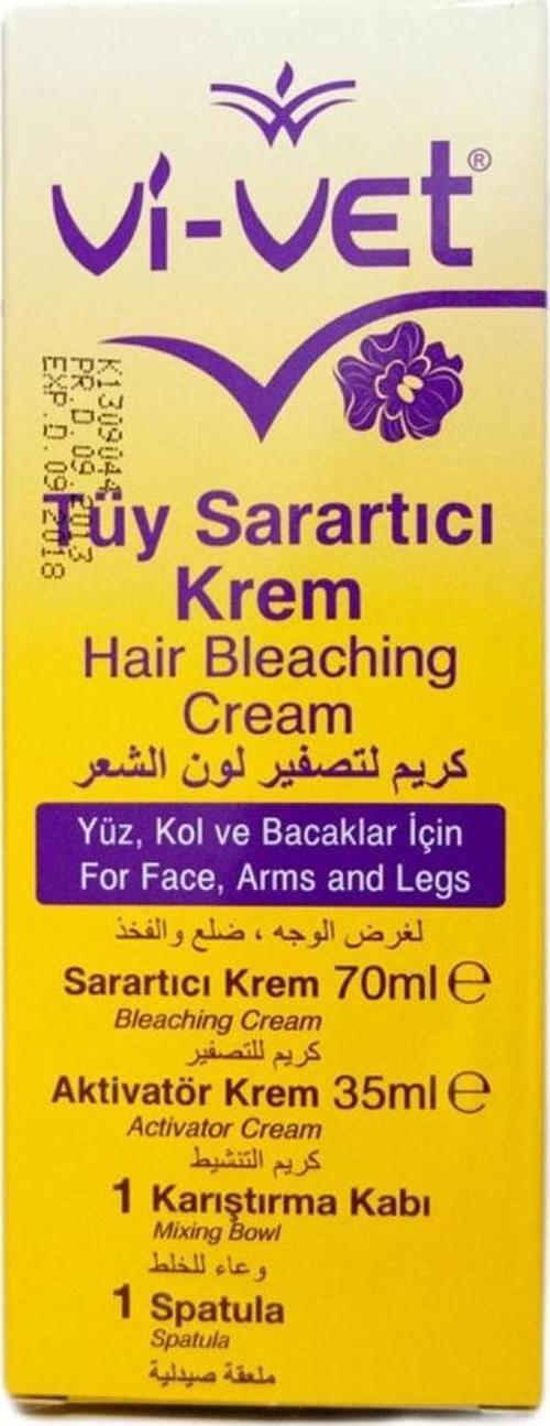 Tüy Sarartıcı Krem 35 ml + 70 ml Paket x 4 Adet