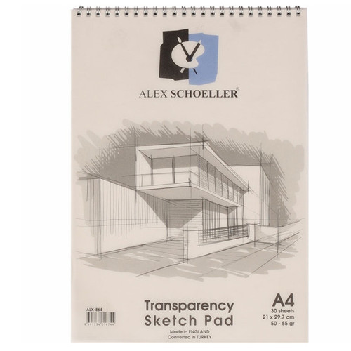 Aydınger Defter Eskiz Spiralli 30 YP A4 50/55 GR ALX-864