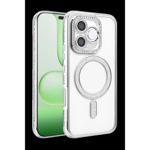 Huawei Honor 600 Lite Joke Simli Magneticsafe Kılıf - Gümüş