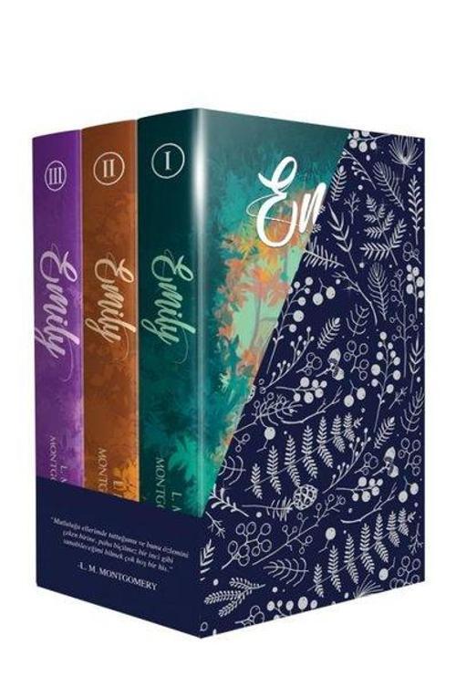 Emily Kutulu Set - 3 Kitap Takım Bez Çanta ve Poster Hediyeli