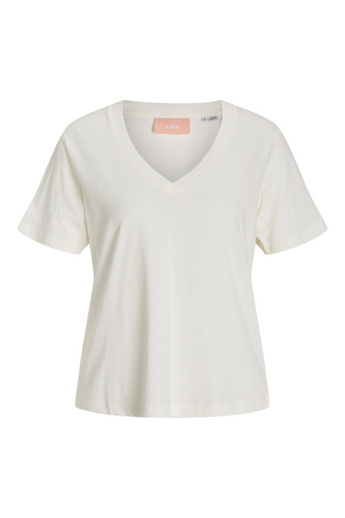 Jxannıe Reg Vneck Ss Tee Jrs Sn