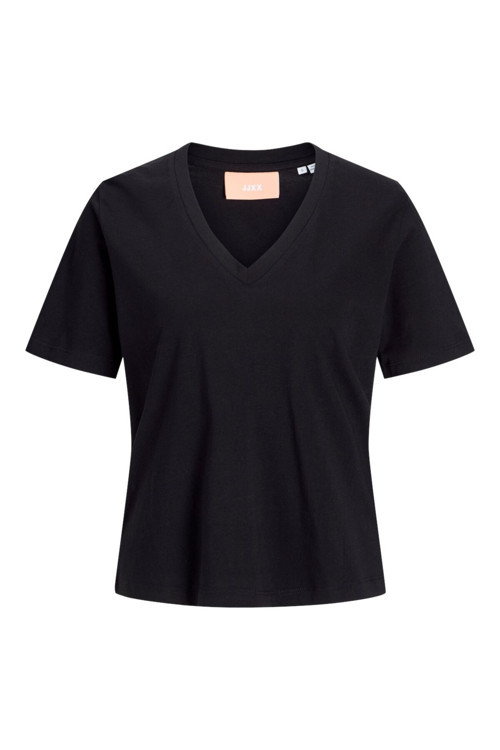Jxannıe Reg Vneck Ss Tee Jrs Sn